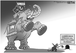 THE ELEPHANT THAT ROARED AT THE MOUSE by RJ Matson