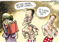 WEINERS LITTLE FELLA by Pat Bagley