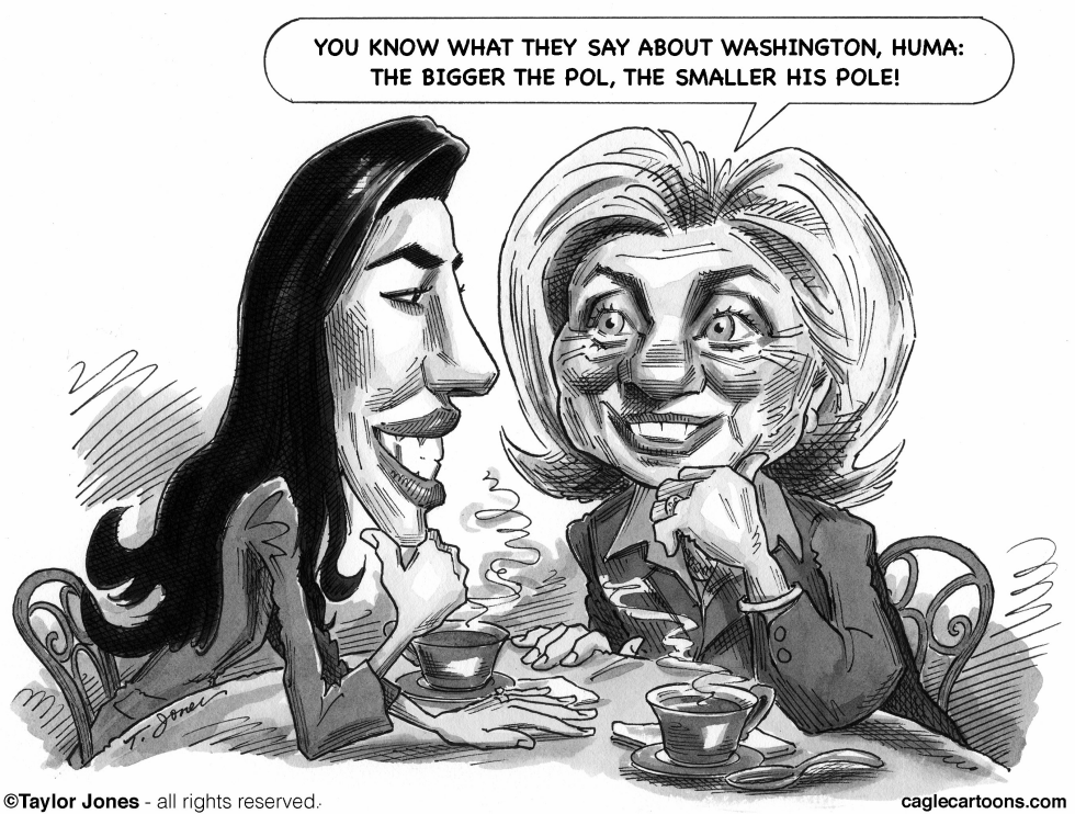  HILLARY AND HUMA  LETS TALK by Taylor Jones