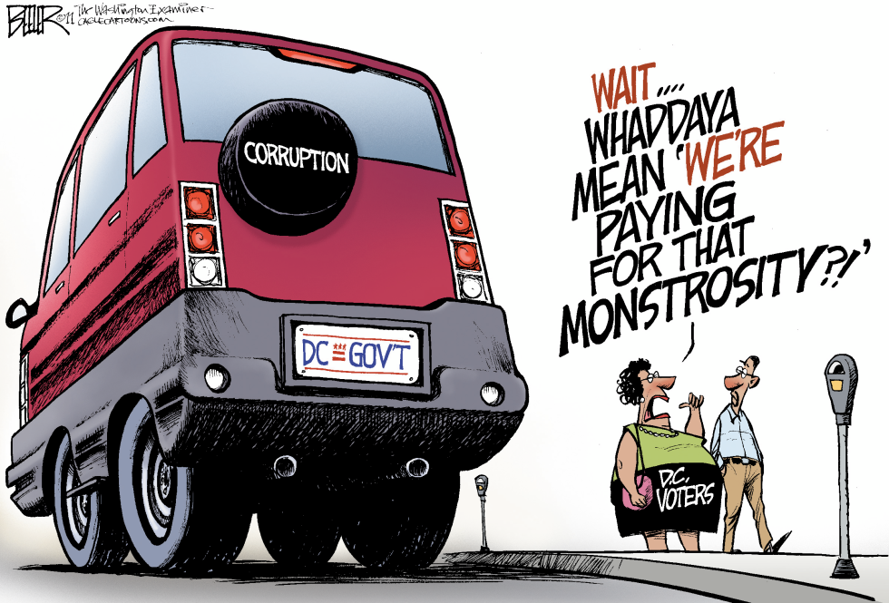  LOCAL DC - DISTRICT CORRUPTION by Nate Beeler