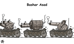 SYRIA - BASHAR ASAD by Emad Hajjaj