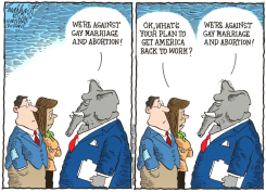 2012 REPUBLICAN CAMPAIGN by Bob Englehart