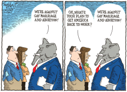 2012 REPUBLICAN CAMPAIGN by Bob Englehart