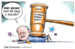 EX-MASS SPEAKER CONVICTED by Dave Granlund