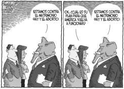 CAMPAñA REPUBLICANA 2012 by Bob Englehart