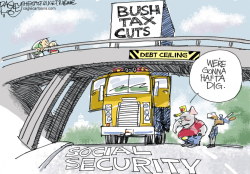 BRIDGE TO NOWHERE by Pat Bagley