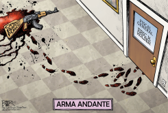 ARMA ANDANTE  by Nate Beeler