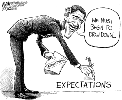 AFGHANISTAN DRAWDOWN by Adam Zyglis