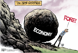 NEW SISYPHUS by Nate Beeler