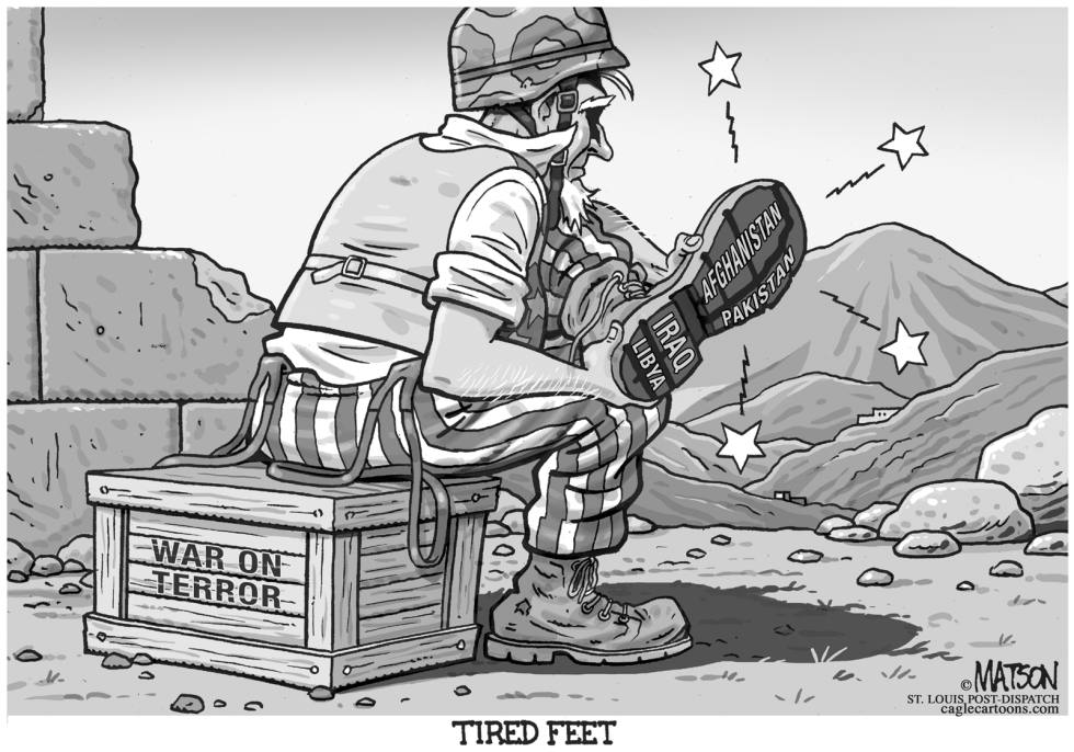  TIRED FEET by RJ Matson