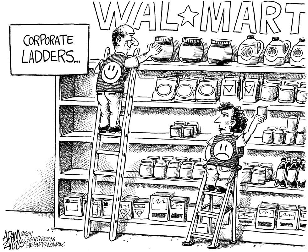  WALMART DISCRIMINATION by Adam Zyglis