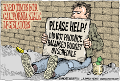 HARD TIMES FOR CALIFORNIA LEGISLATORS LOCAL-CA by Wolverton