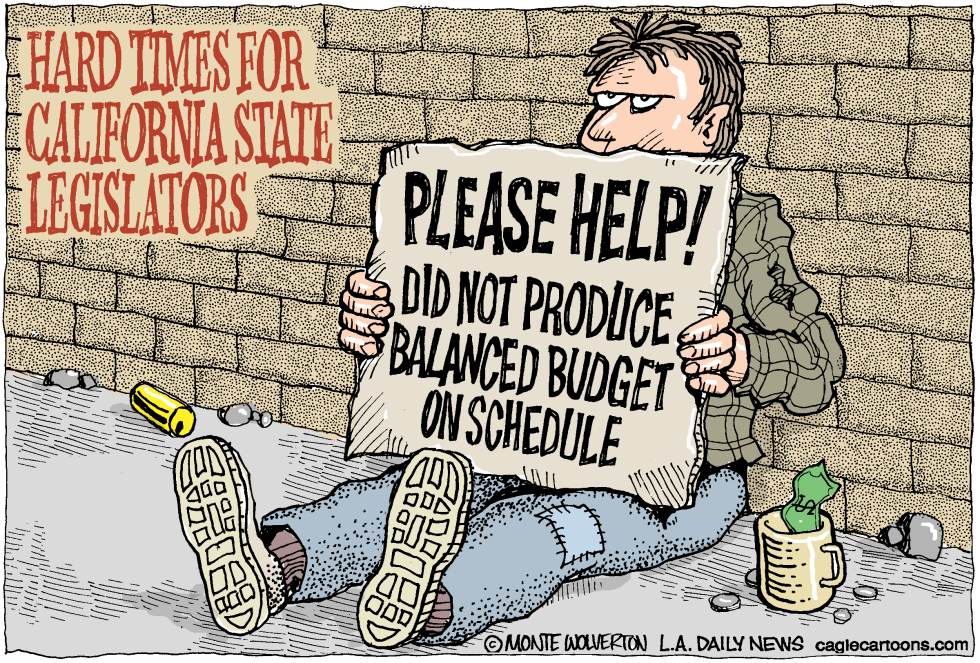  HARD TIMES FOR CALIFORNIA LEGISLATORS LOCAL-CA by Wolverton