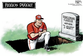 LOCAL DC - RIGGO QUITS by Nate Beeler