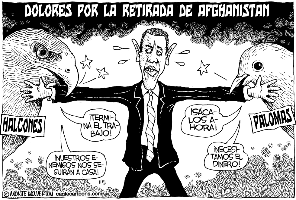  DOLORES POR LA RETIRADA DE AFGHANISTAN by Wolverton