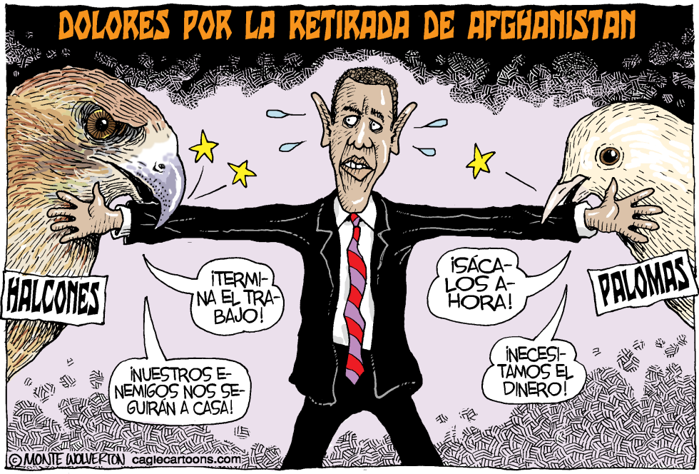  DOLORES POR LA RETIRADA DE AFGHANISTAN  by Wolverton