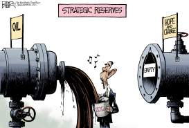 STRATEGIC RESERVES by Nate Beeler