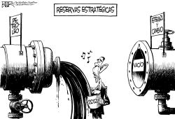 RESERVAS ESTRATEGICAS by Nate Beeler