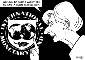 IMF, CHRISTINE LAGARDE by Rainer Hachfeld