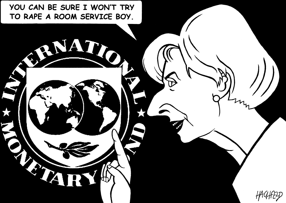  IMF, CHRISTINE LAGARDE by Rainer Hachfeld