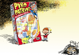 DOGGONE FIREWORKS by Pat Bagley