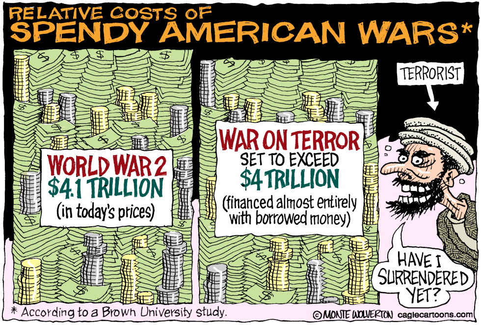  COST OF THE WAR ON TERROR by Wolverton