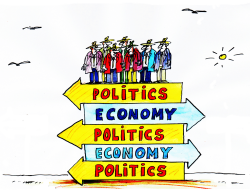 POLITICS AND ECONOMY by Pavel Constantin