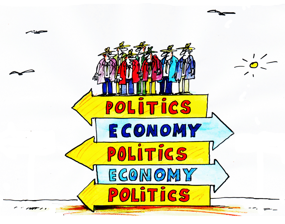  POLITICS AND ECONOMY by Pavel Constantin