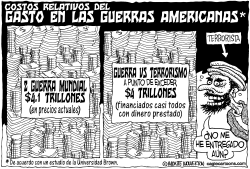 COSTO DE LA GUERRA CONTRA EL TERRORISMO by Wolverton