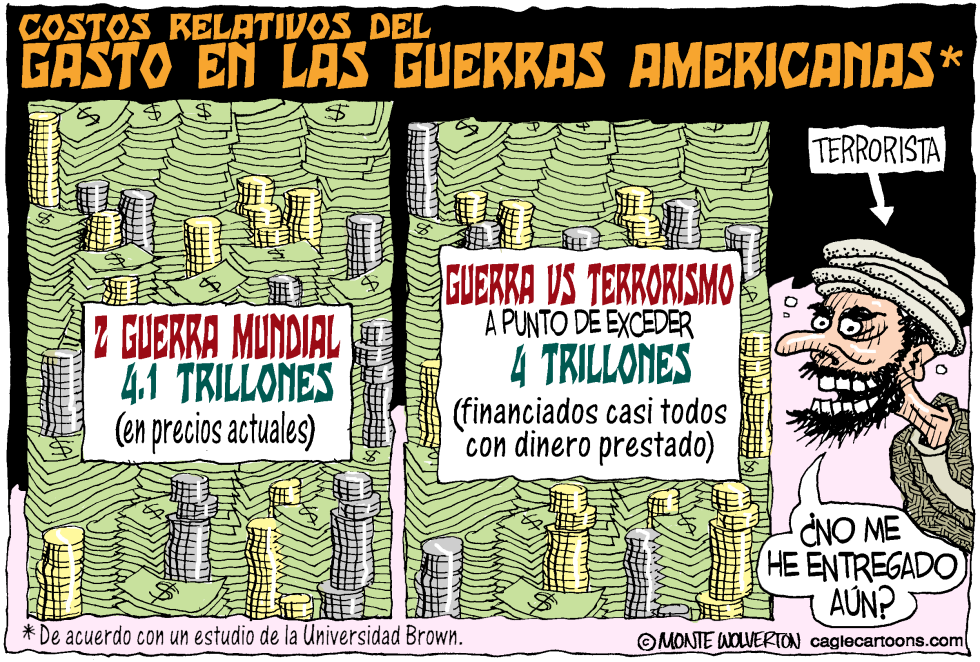  COSTO DE LA GUERRA CONTRA EL TERRORISMO  by Wolverton