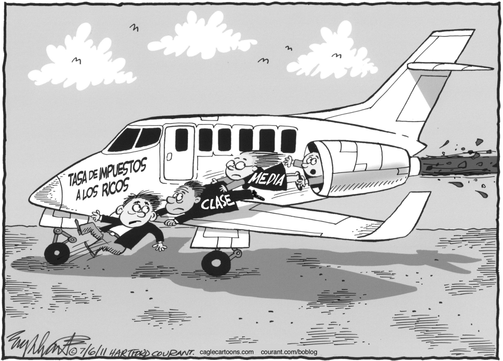  TASA DE IMPUESTOS A LOS RICOS by Bob Englehart