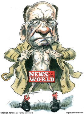 RUPERT MURDOCH  by Taylor Jones