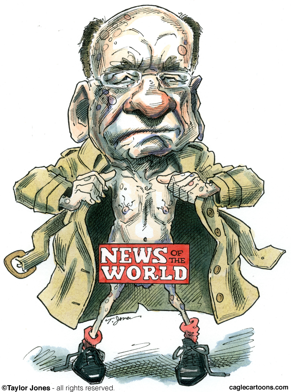  RUPERT MURDOCH  by Taylor Jones