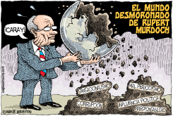 EL MUNDO DESMORONADO DE RUPERT MURDOCH  by Wolverton