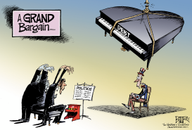 A GRAND BARGAIN by Nate Beeler