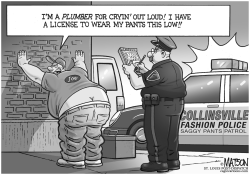 LOCAL STL-SAGGY PANTS FASHION POLICE by RJ Matson