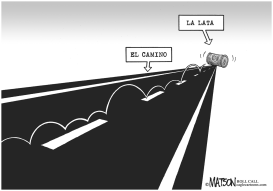 LA LATA CAMINO ABAJO by RJ Matson