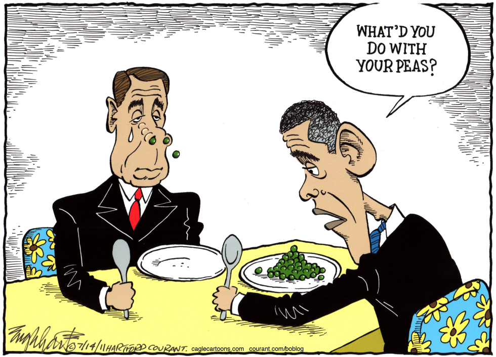  EAT YOUR PEAS by Bob Englehart