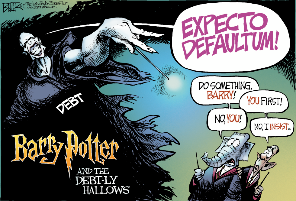  BARRY POTTER by Nate Beeler