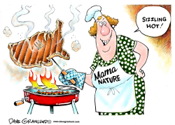 US HEATWAVE by Dave Granlund