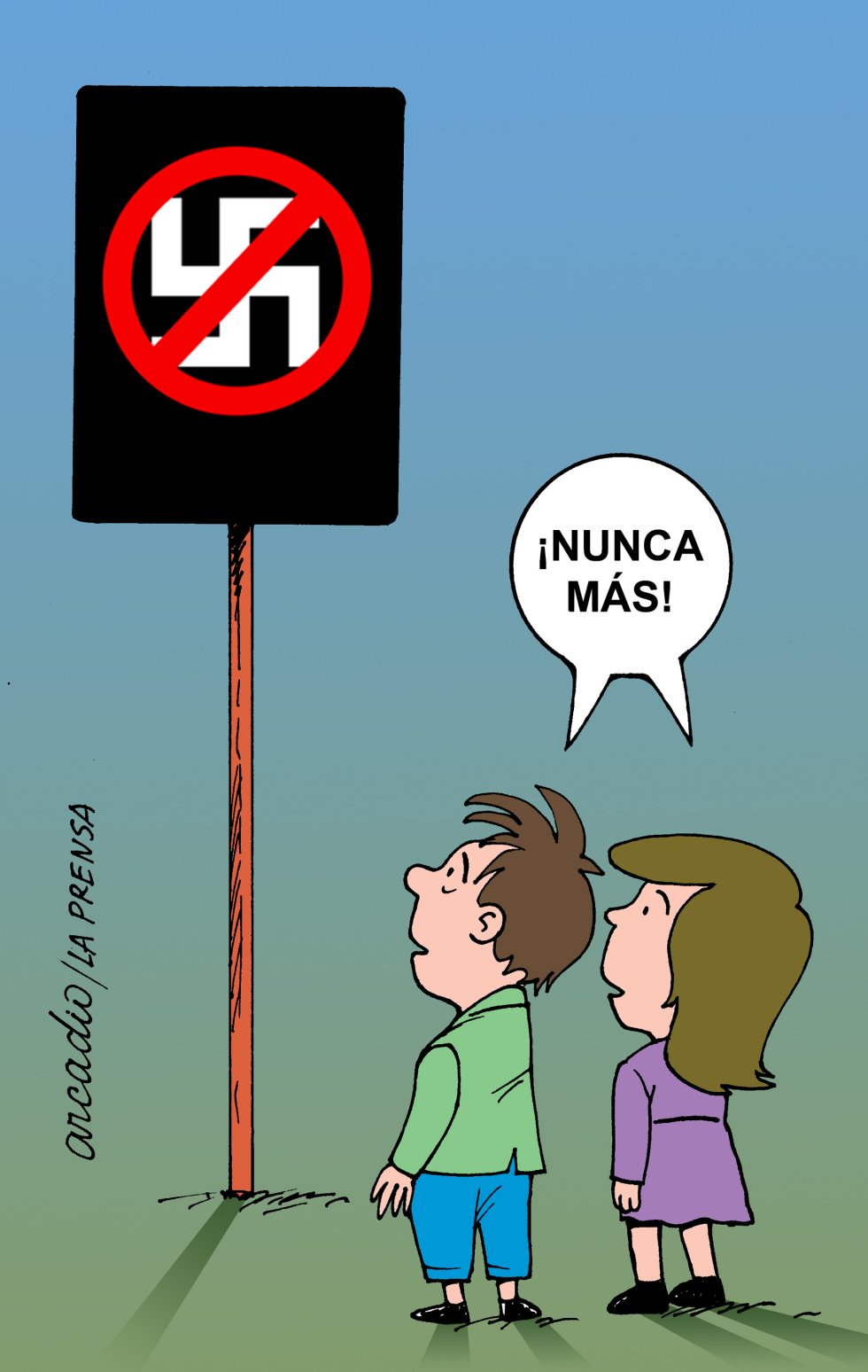  NUNCA MáS by Arcadio Esquivel