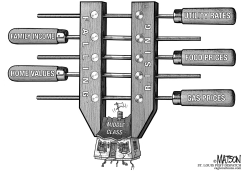 MIDDLE CLASS SQUEEZE by RJ Matson