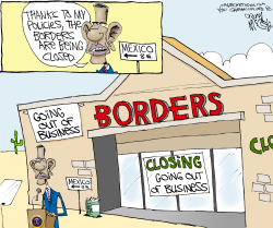 CLOSED BORDERS by Gary McCoy