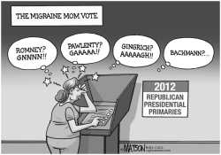 THE MIGRAINE MOM VOTE by RJ Matson