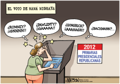 EL VOTO DE MAMA MIGRAñA  by RJ Matson