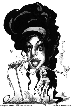 AMY WINEHOUSE 1983-2011 by Taylor Jones