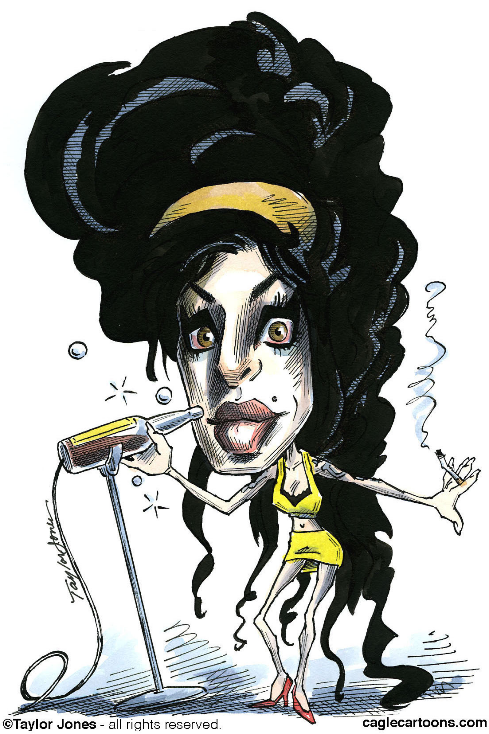  AMY WINEHOUSE 1983-2011  by Taylor Jones