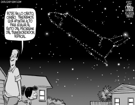 EL LUGAR DE LOS TRANSBORDADORES ENTRE LAS ESTRELLAS by Parker