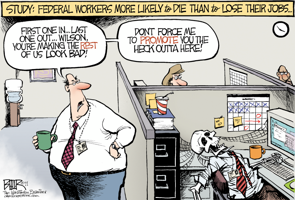  JOB SECURITY by Nate Beeler