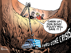 SAVING GREECE by Paresh Nath